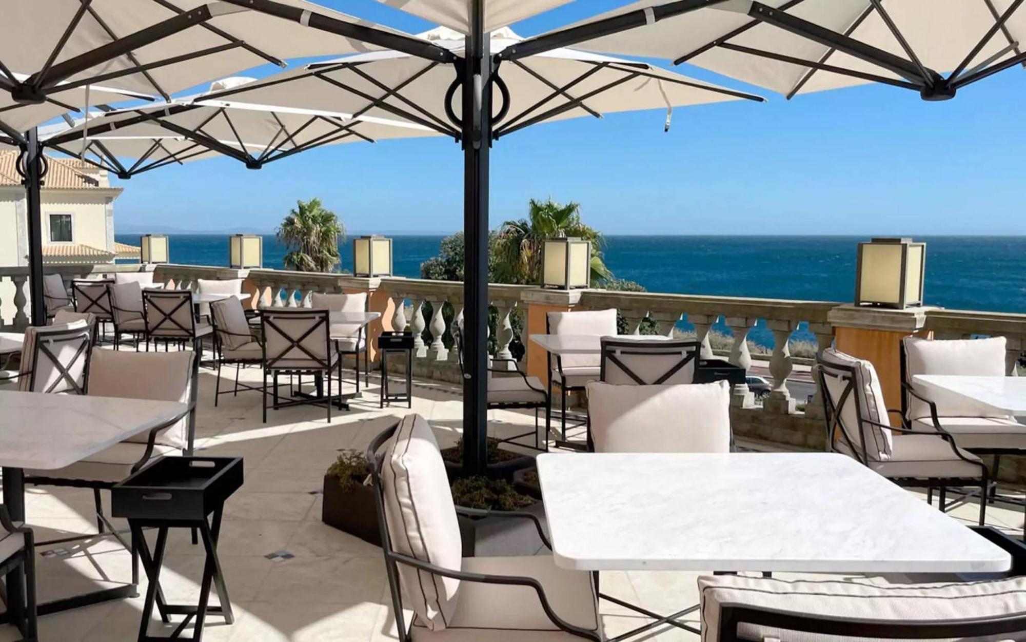 Grande Real Villa Italia Hotel & Spa Кашкайш Екстериор снимка The Terrace at the Beverly Hills Hotel