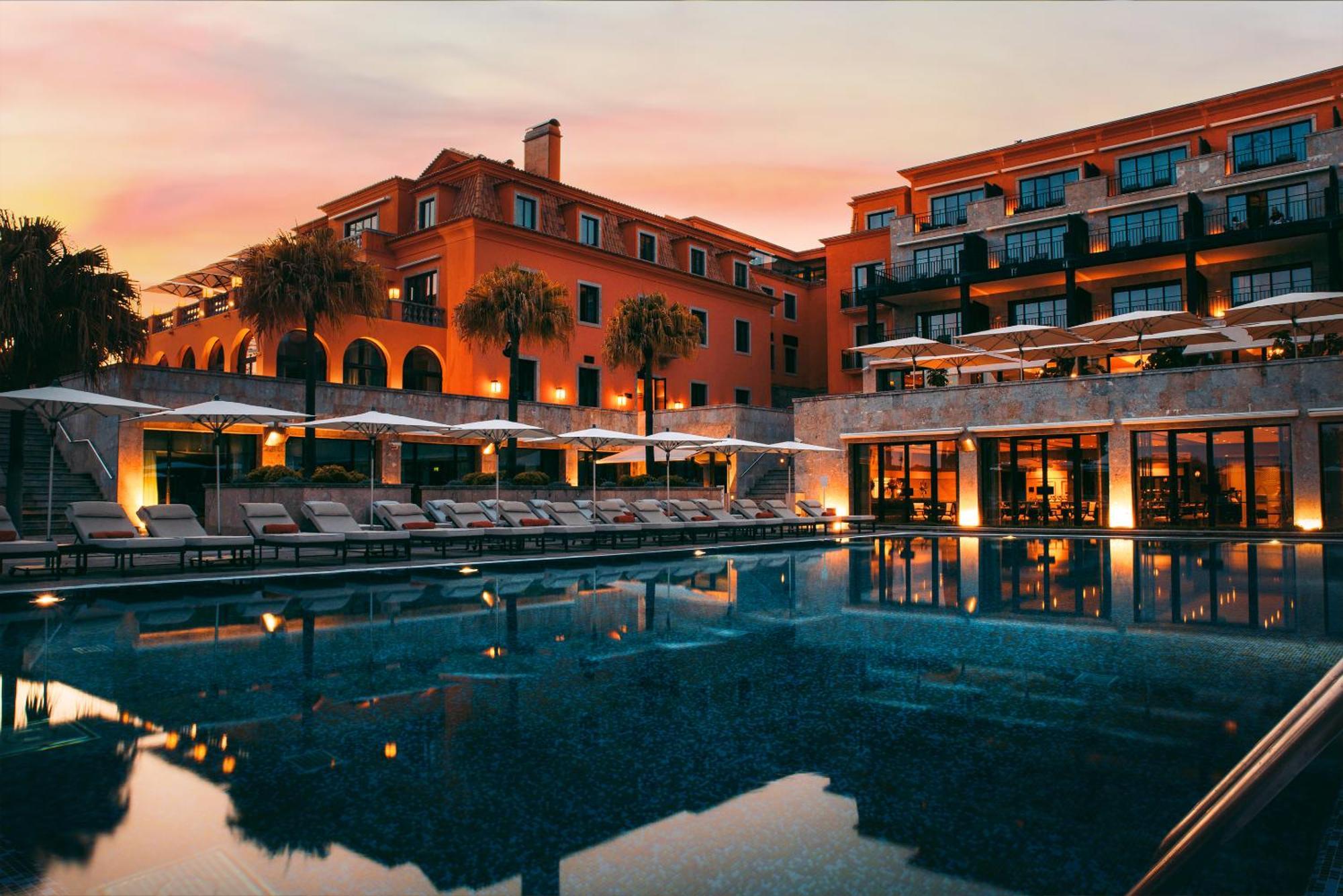 Grande Real Villa Italia Hotel & Spa Кашкайш Екстериор снимка The Hotel's main pool